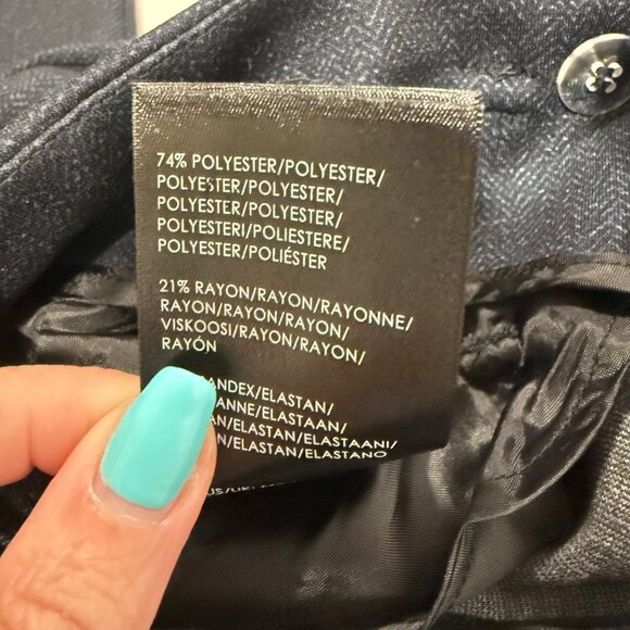 Liverpool Jeans Company Navy/Gray Dress Pants Size 8 / 29 - Picture 7 of 10